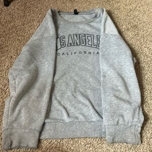 Grey las Angeles sweater